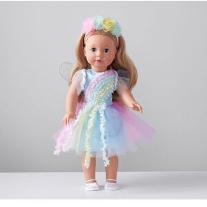 Pottery Barn Kids Limited Edition Rainbow Fairy Gotz Kendall Doll